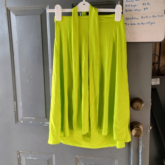 Susana Monaco Highlighter Green Swim Cover-up - Picture 9 of 10